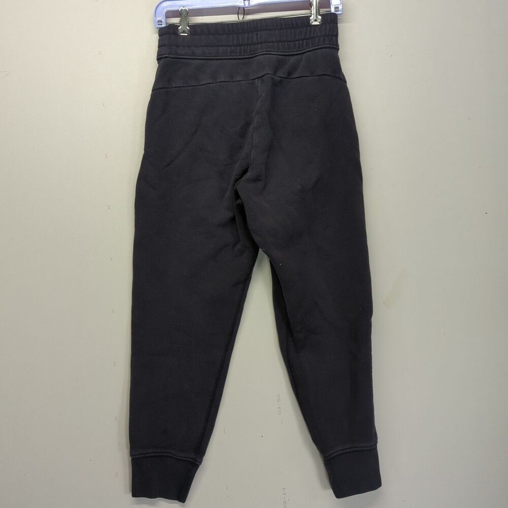 Public Rec Jogger Pima Cotton Blend Sweatpants Faded Black Womens 26/26 XS - Picture 7 of 10